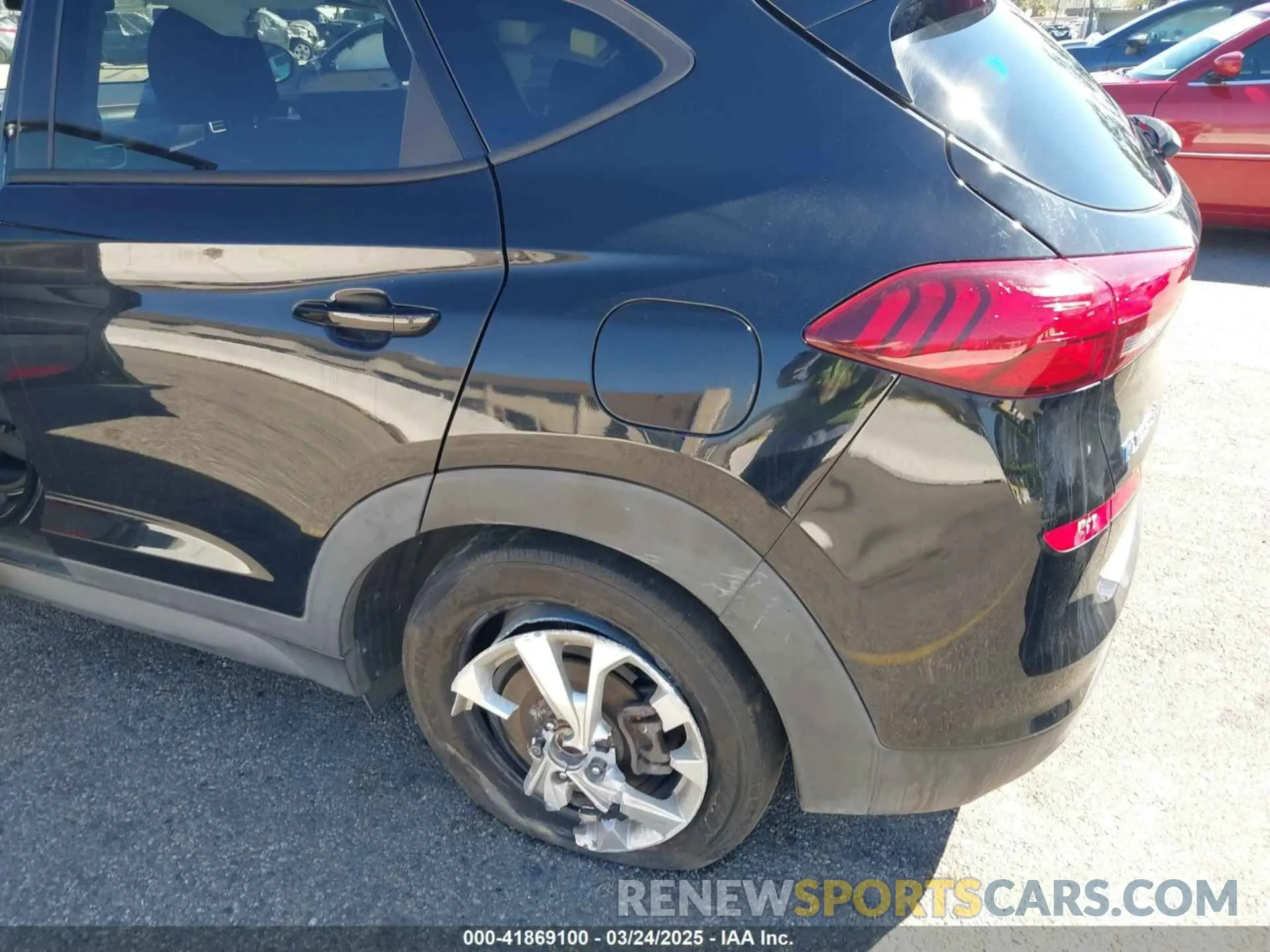 6 Photograph of a damaged car KM8J33A43MU306697 HYUNDAI TUCSON 2021