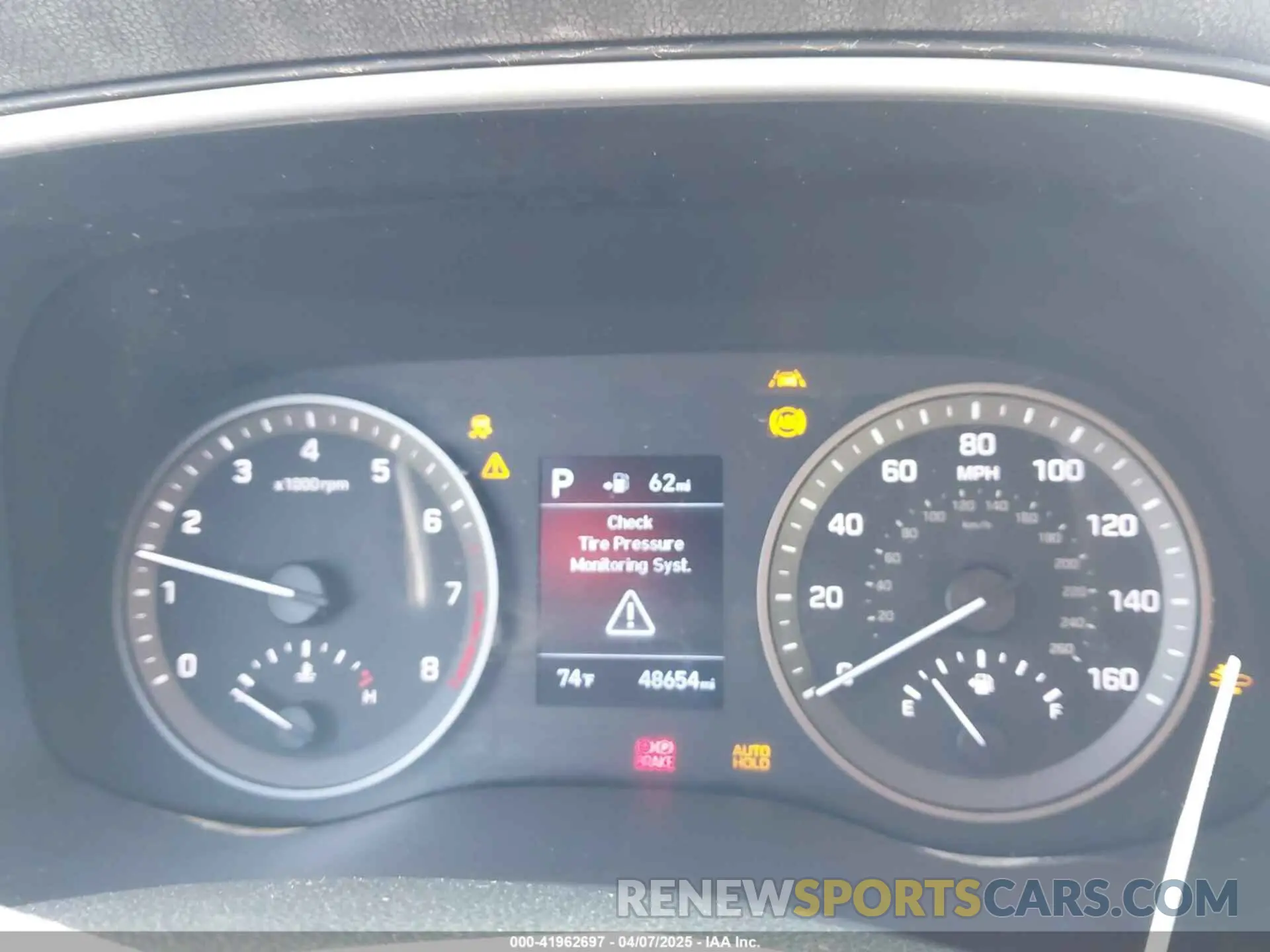 7 Photograph of a damaged car KM8J33A43MU375471 HYUNDAI TUCSON 2021