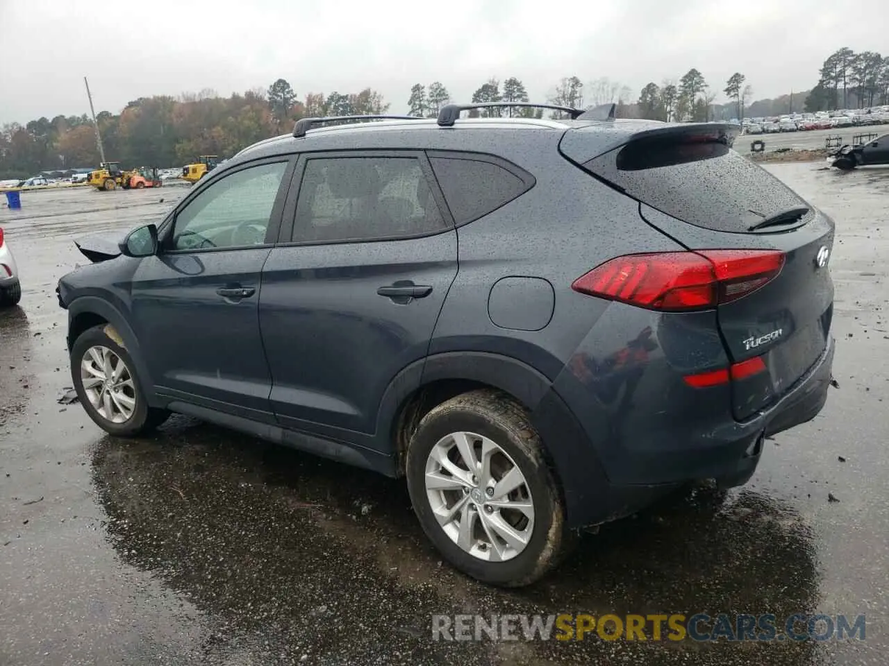 2 Photograph of a damaged car KM8J33A43MU382422 HYUNDAI TUCSON 2021