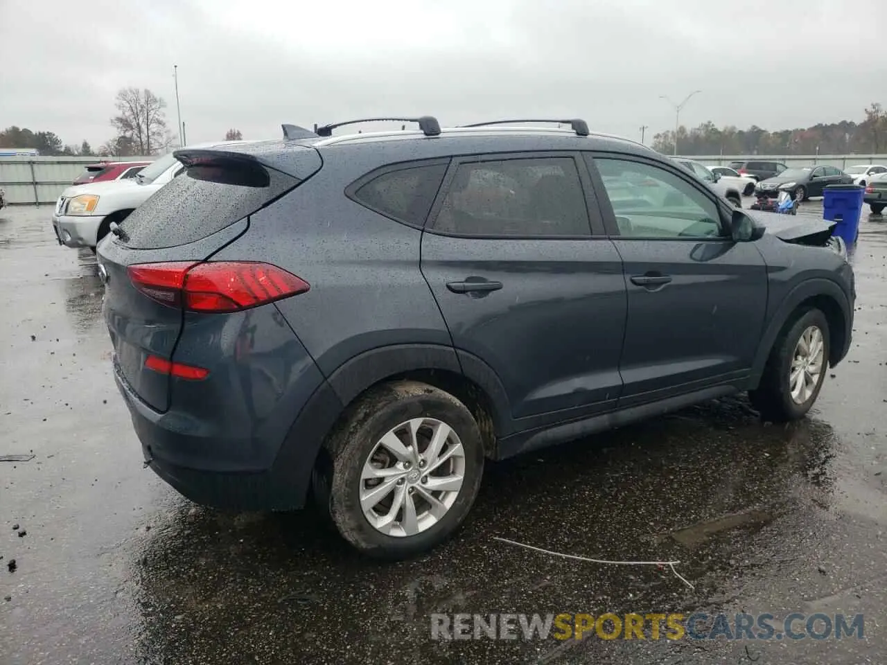 3 Photograph of a damaged car KM8J33A43MU382422 HYUNDAI TUCSON 2021