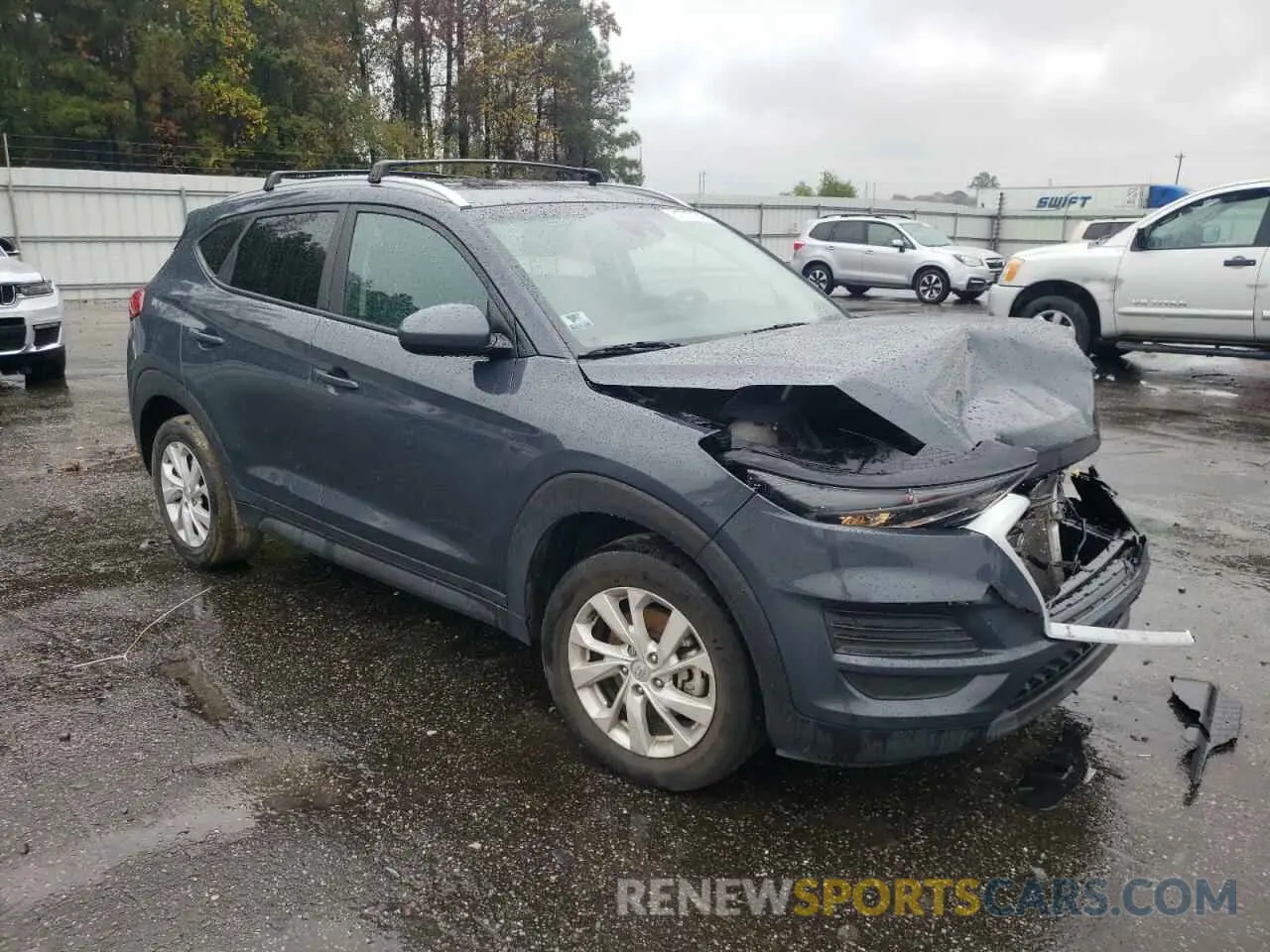 4 Photograph of a damaged car KM8J33A43MU382422 HYUNDAI TUCSON 2021