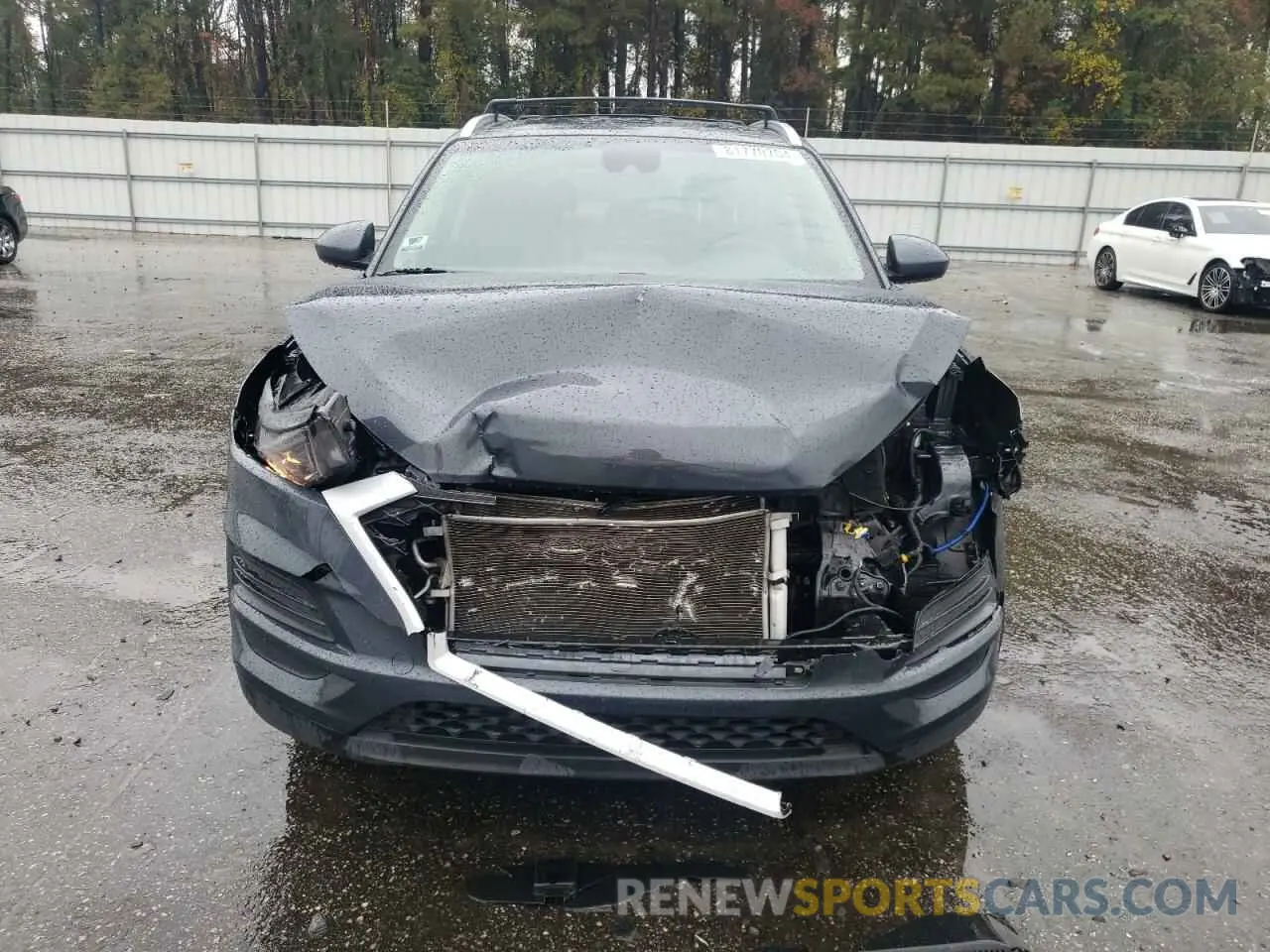 5 Photograph of a damaged car KM8J33A43MU382422 HYUNDAI TUCSON 2021