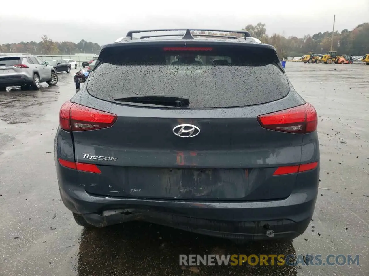 6 Photograph of a damaged car KM8J33A43MU382422 HYUNDAI TUCSON 2021