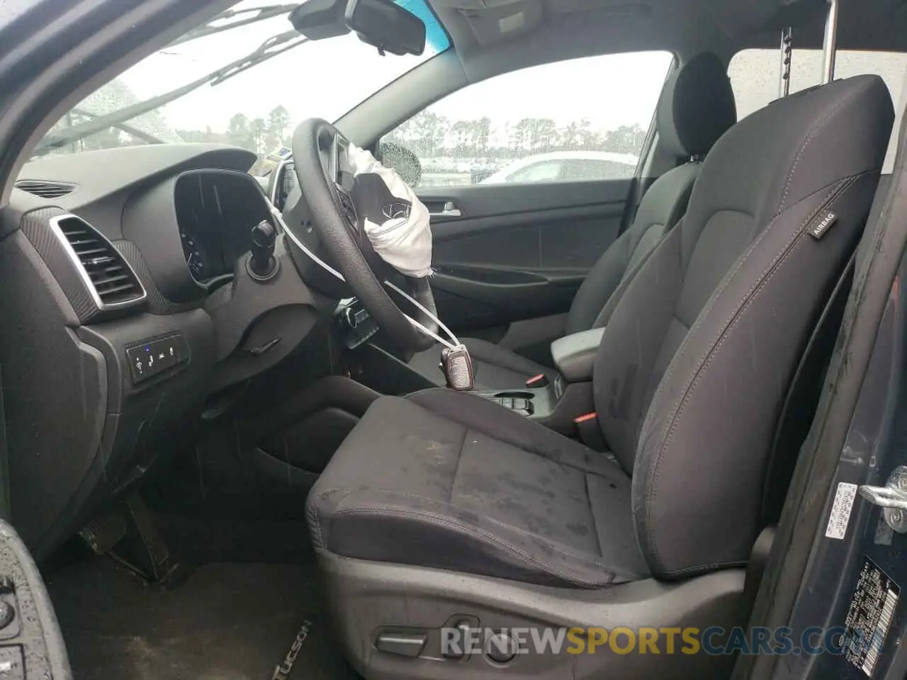 7 Photograph of a damaged car KM8J33A43MU382422 HYUNDAI TUCSON 2021