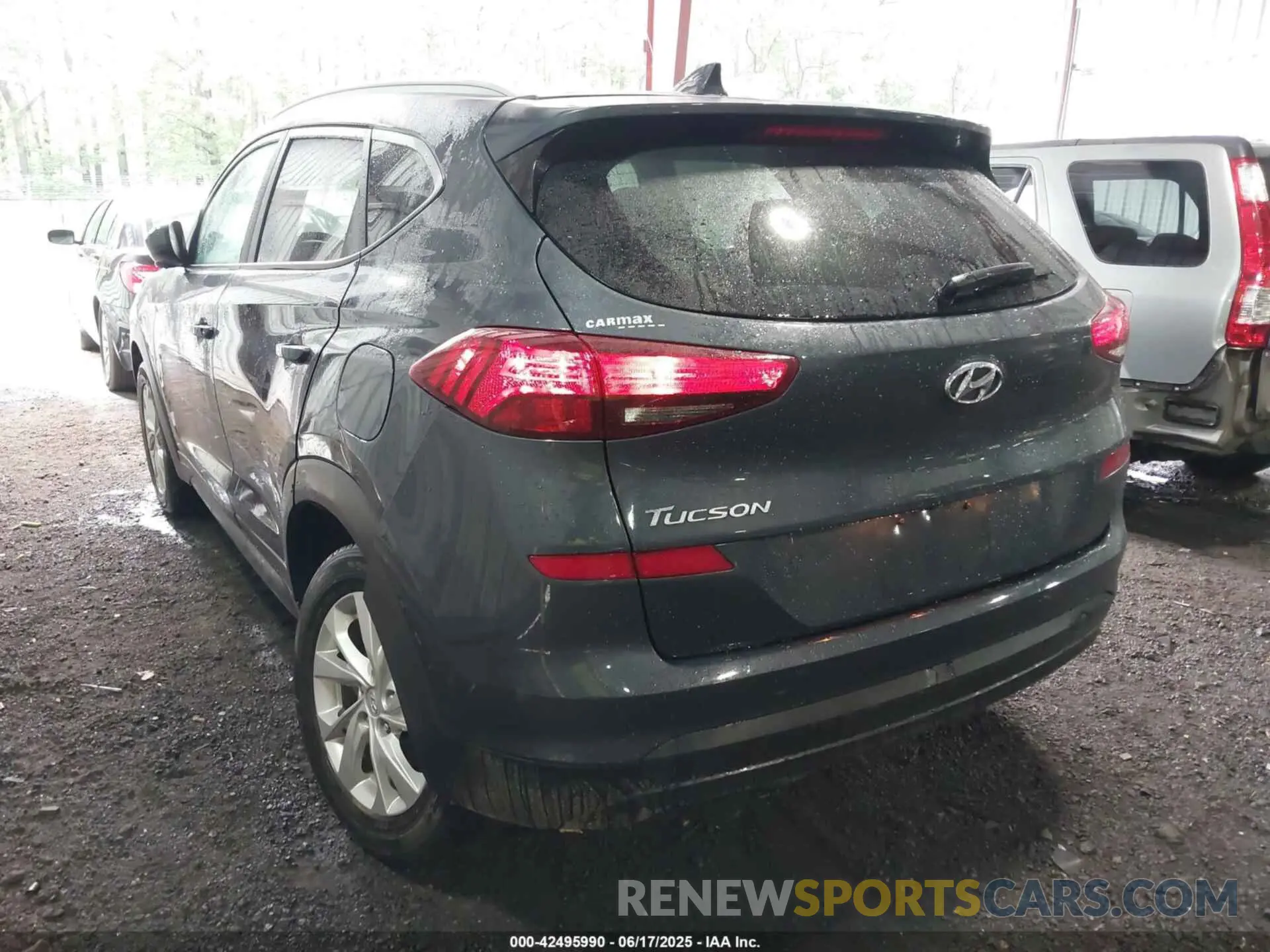 3 Photograph of a damaged car KM8J33A43MU401342 HYUNDAI TUCSON 2021