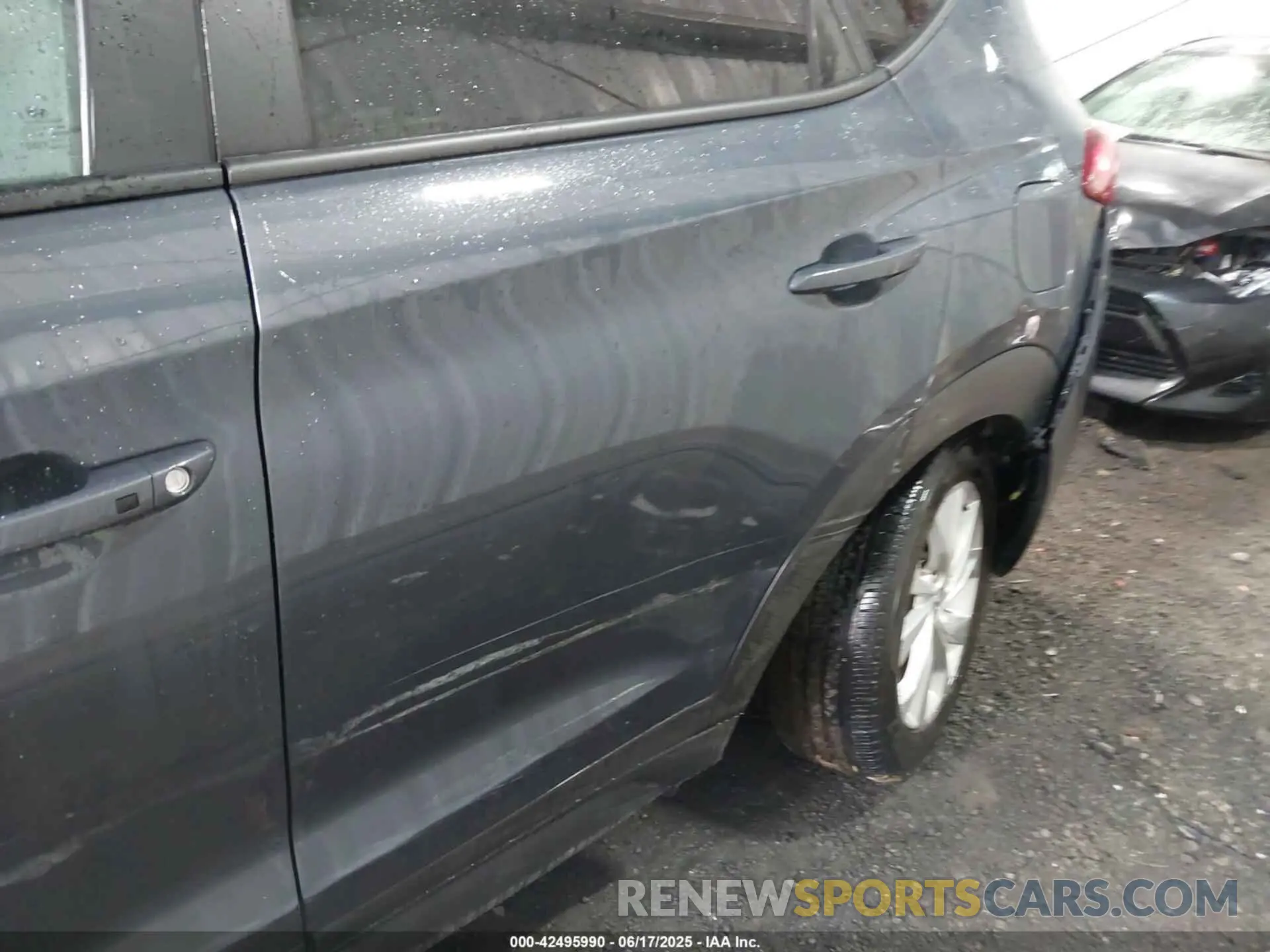 6 Photograph of a damaged car KM8J33A43MU401342 HYUNDAI TUCSON 2021