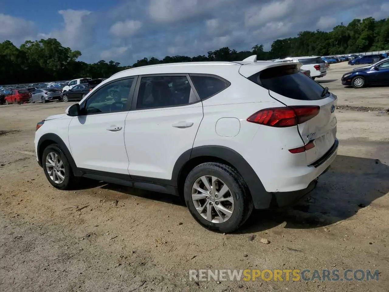 2 Photograph of a damaged car KM8J33A44MU288985 HYUNDAI TUCSON 2021