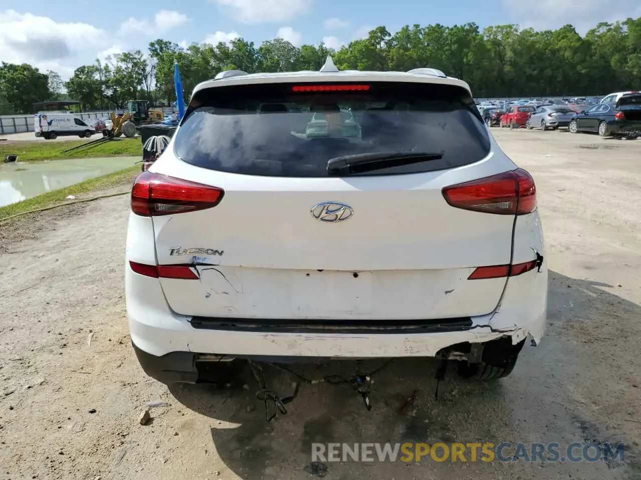 6 Photograph of a damaged car KM8J33A44MU288985 HYUNDAI TUCSON 2021