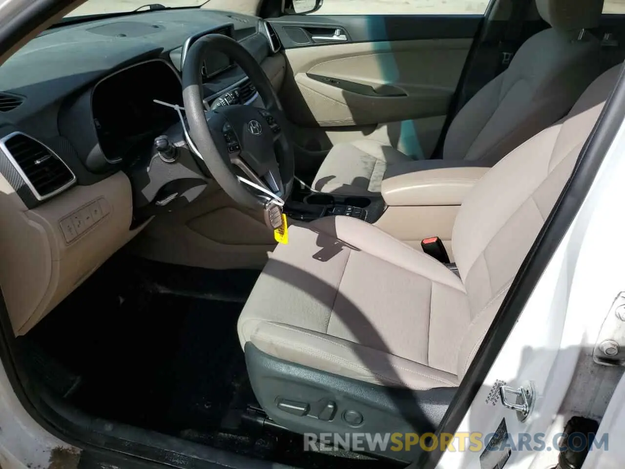 7 Photograph of a damaged car KM8J33A44MU288985 HYUNDAI TUCSON 2021