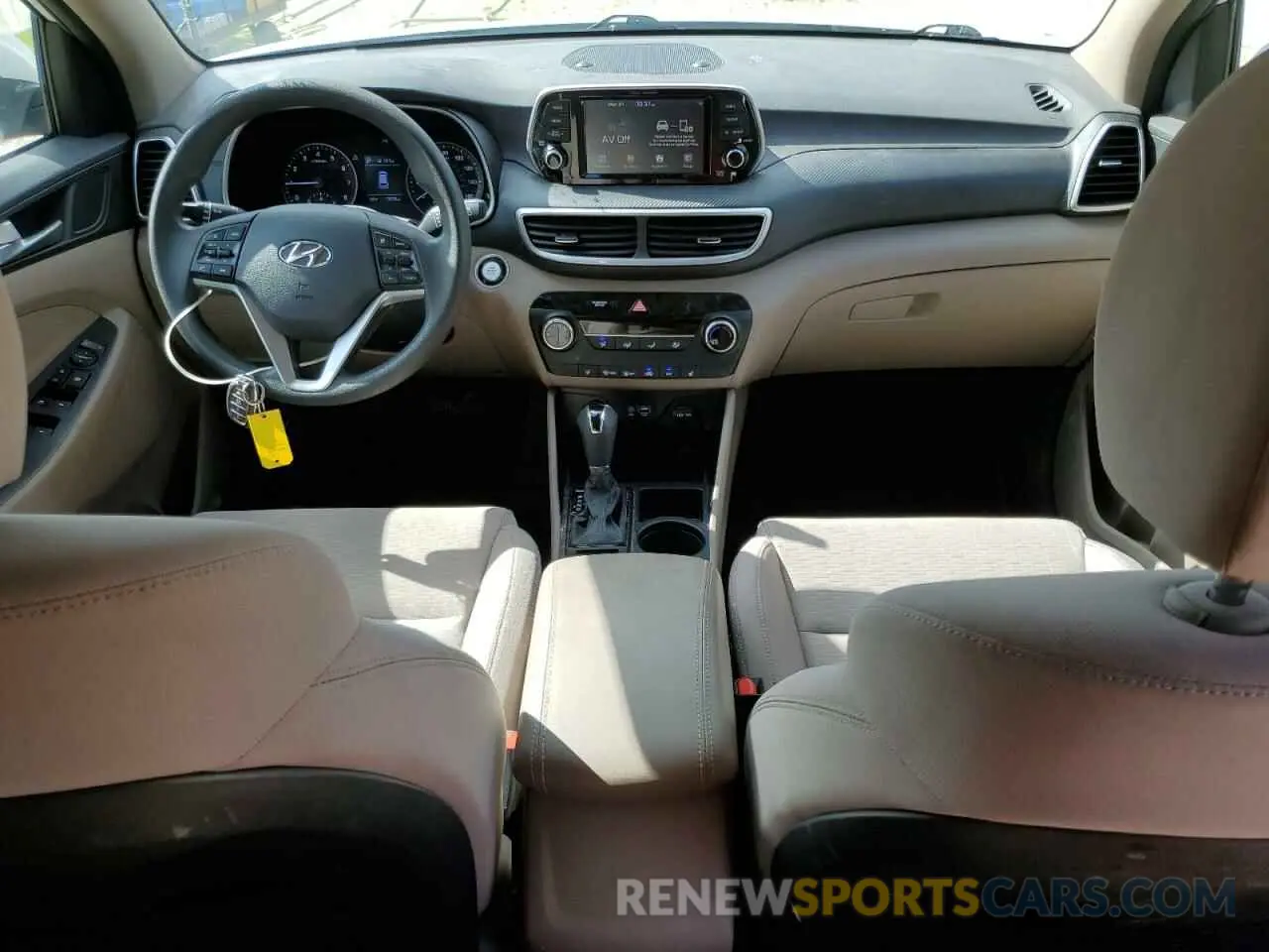 8 Photograph of a damaged car KM8J33A44MU288985 HYUNDAI TUCSON 2021