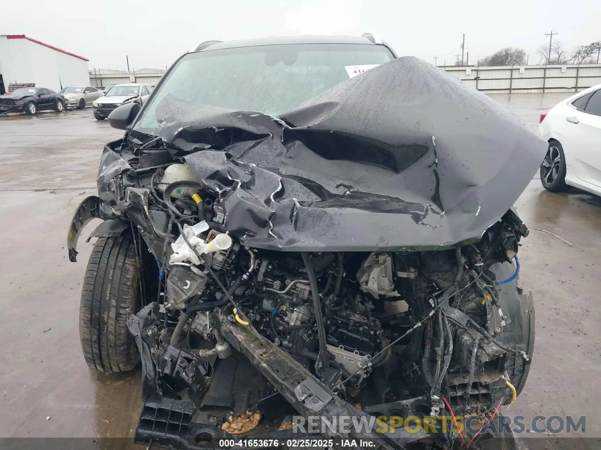 13 Photograph of a damaged car KM8J33A44MU309432 HYUNDAI TUCSON 2021