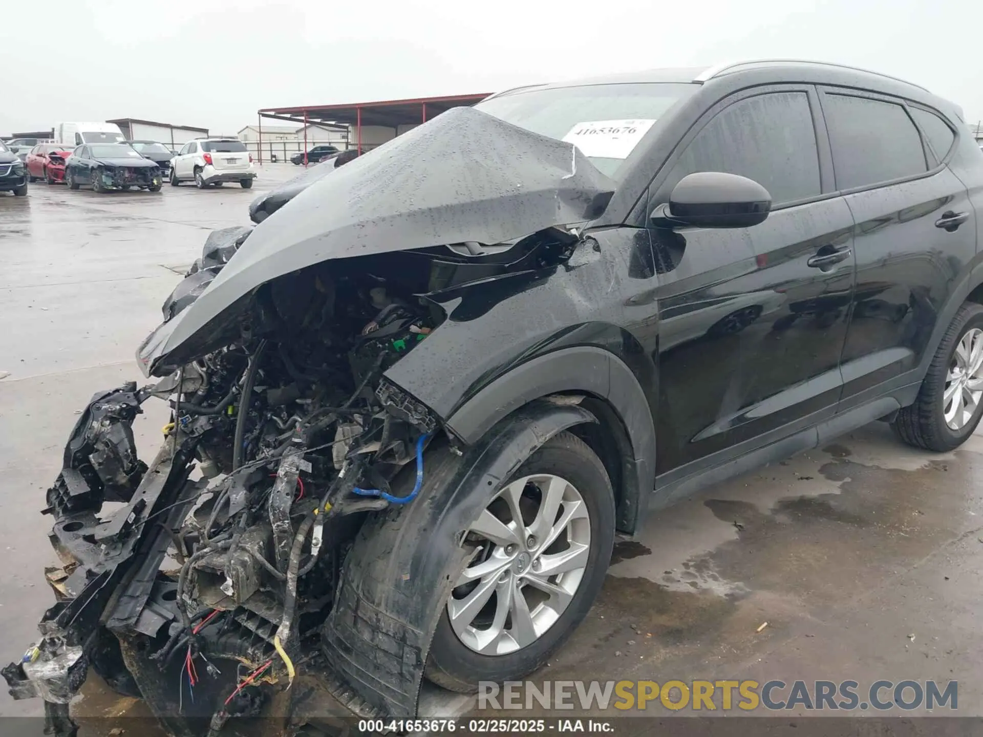 19 Photograph of a damaged car KM8J33A44MU309432 HYUNDAI TUCSON 2021