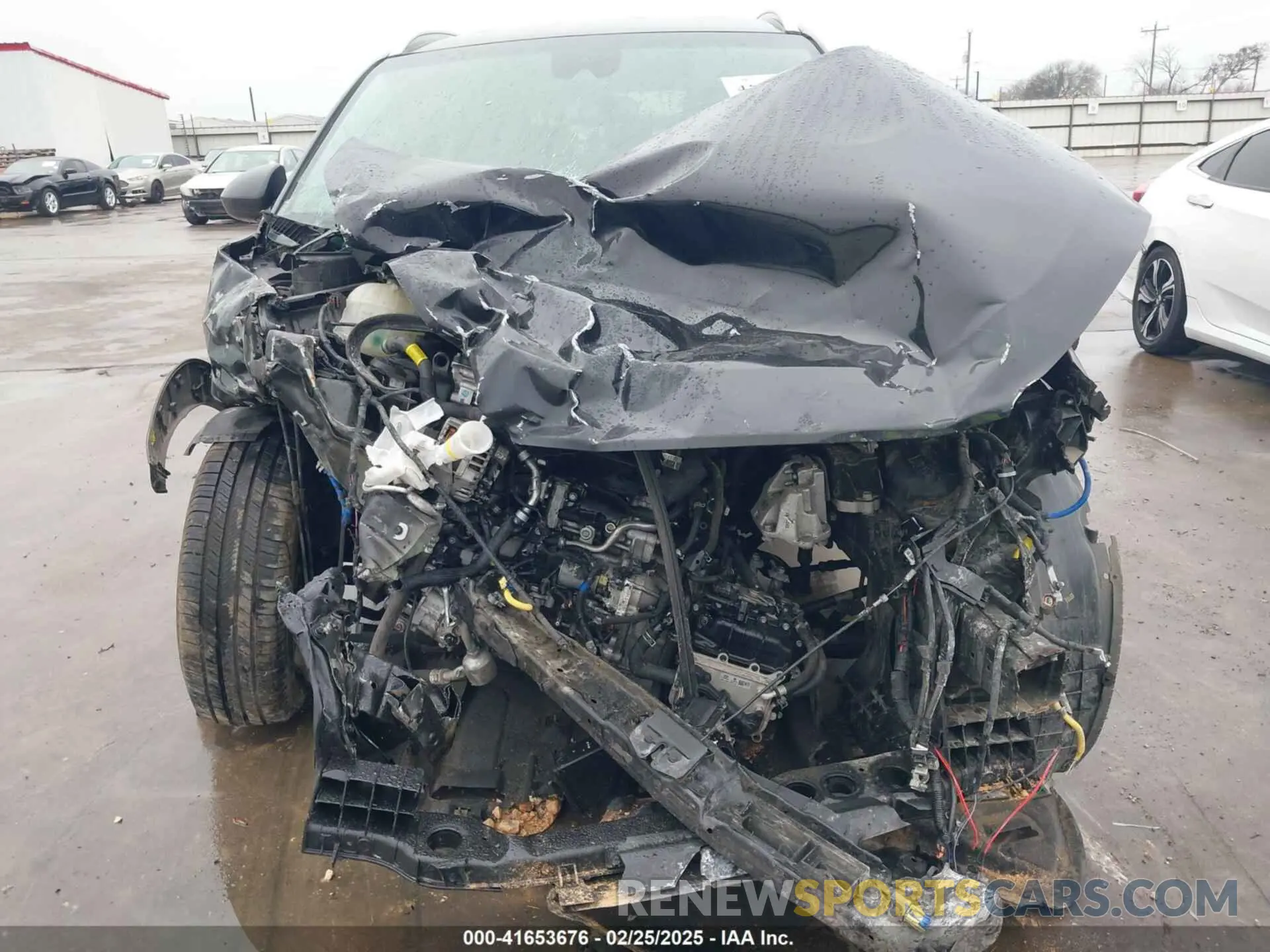 6 Photograph of a damaged car KM8J33A44MU309432 HYUNDAI TUCSON 2021