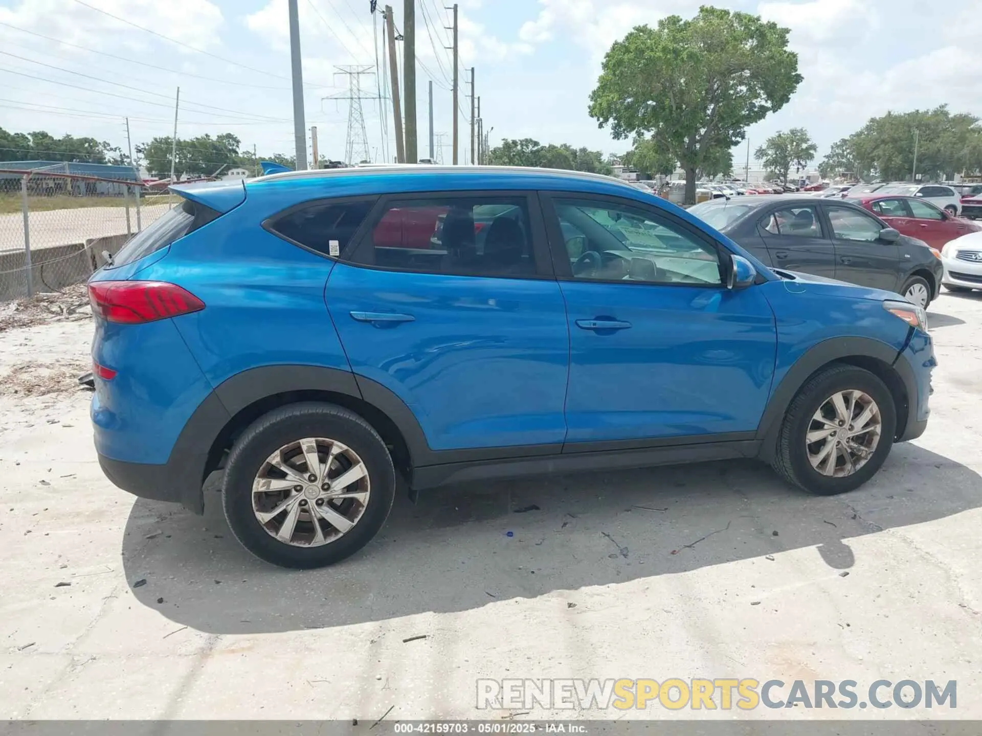 14 Photograph of a damaged car KM8J33A46MU319248 HYUNDAI TUCSON 2021