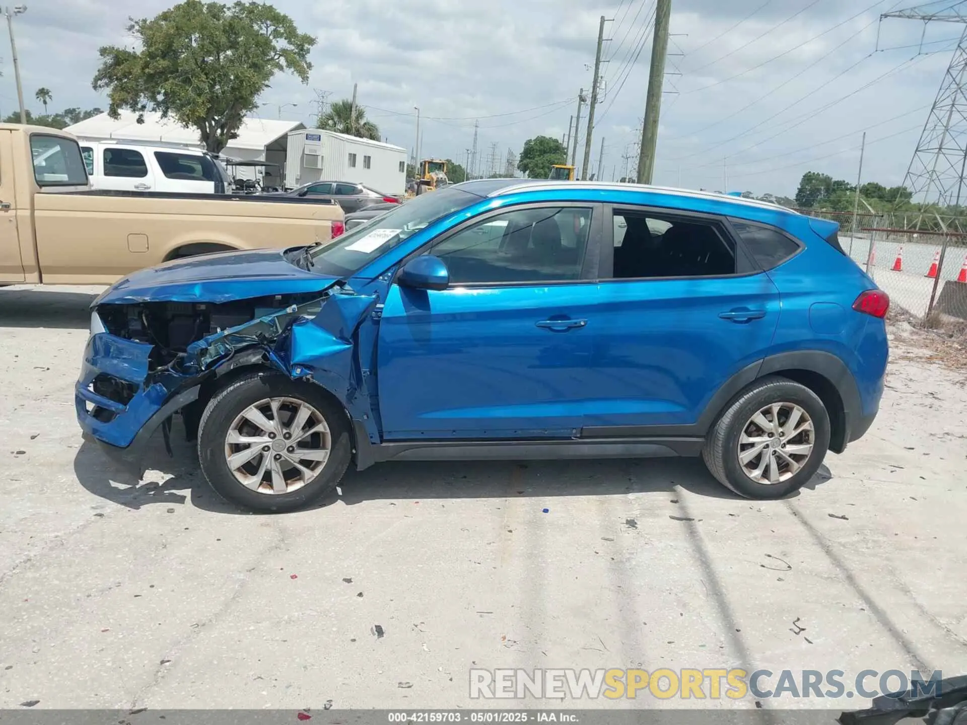 15 Photograph of a damaged car KM8J33A46MU319248 HYUNDAI TUCSON 2021