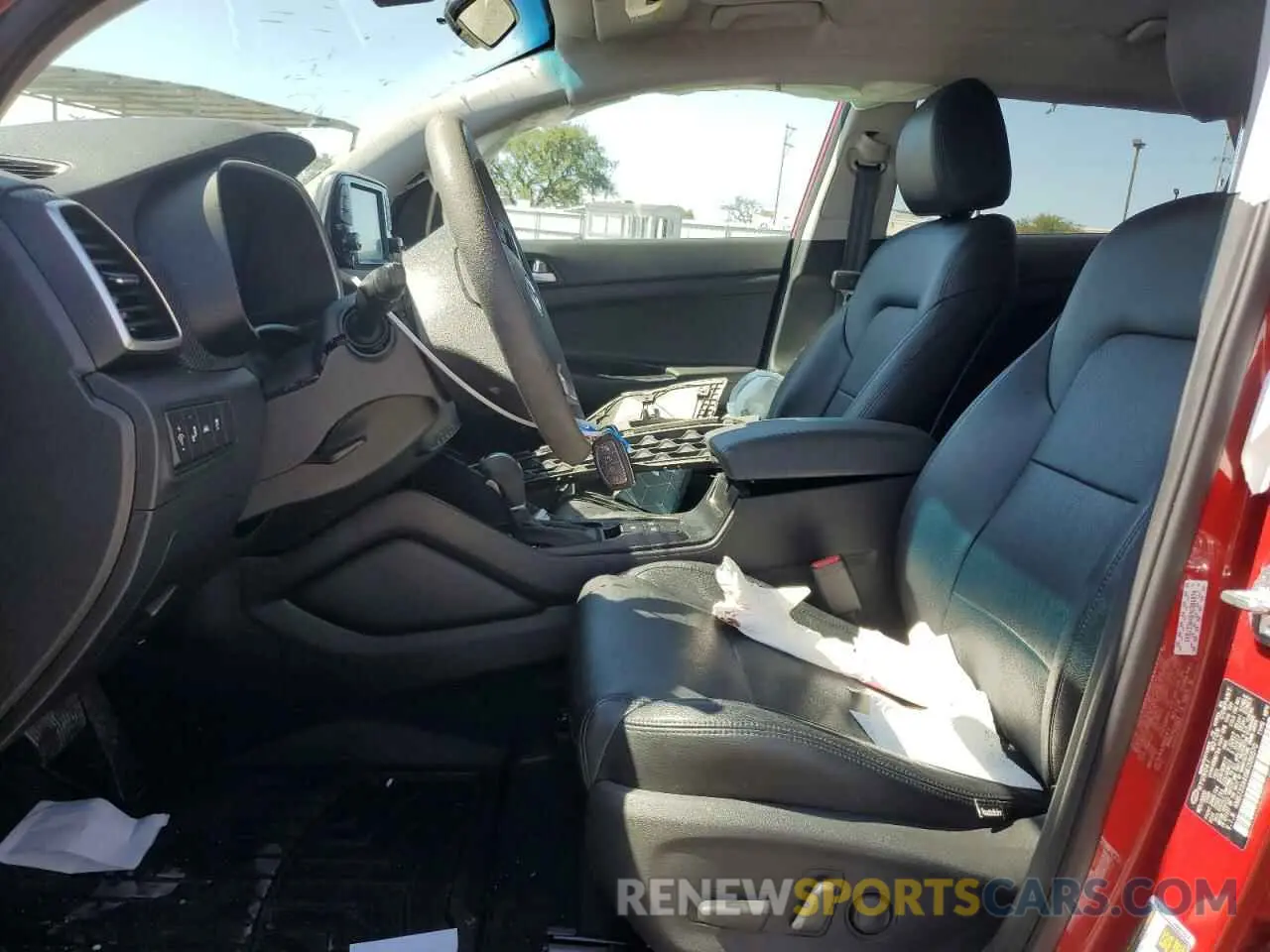 7 Photograph of a damaged car KM8J33A46MU386870 HYUNDAI TUCSON 2021