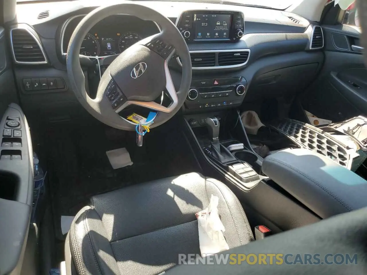 8 Photograph of a damaged car KM8J33A46MU386870 HYUNDAI TUCSON 2021
