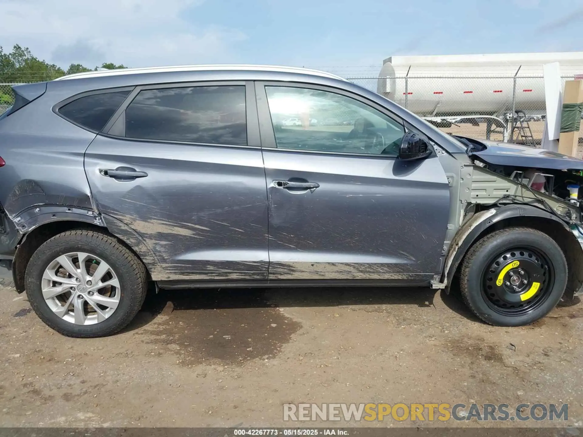 14 Photograph of a damaged car KM8J33A47MU326113 HYUNDAI TUCSON 2021