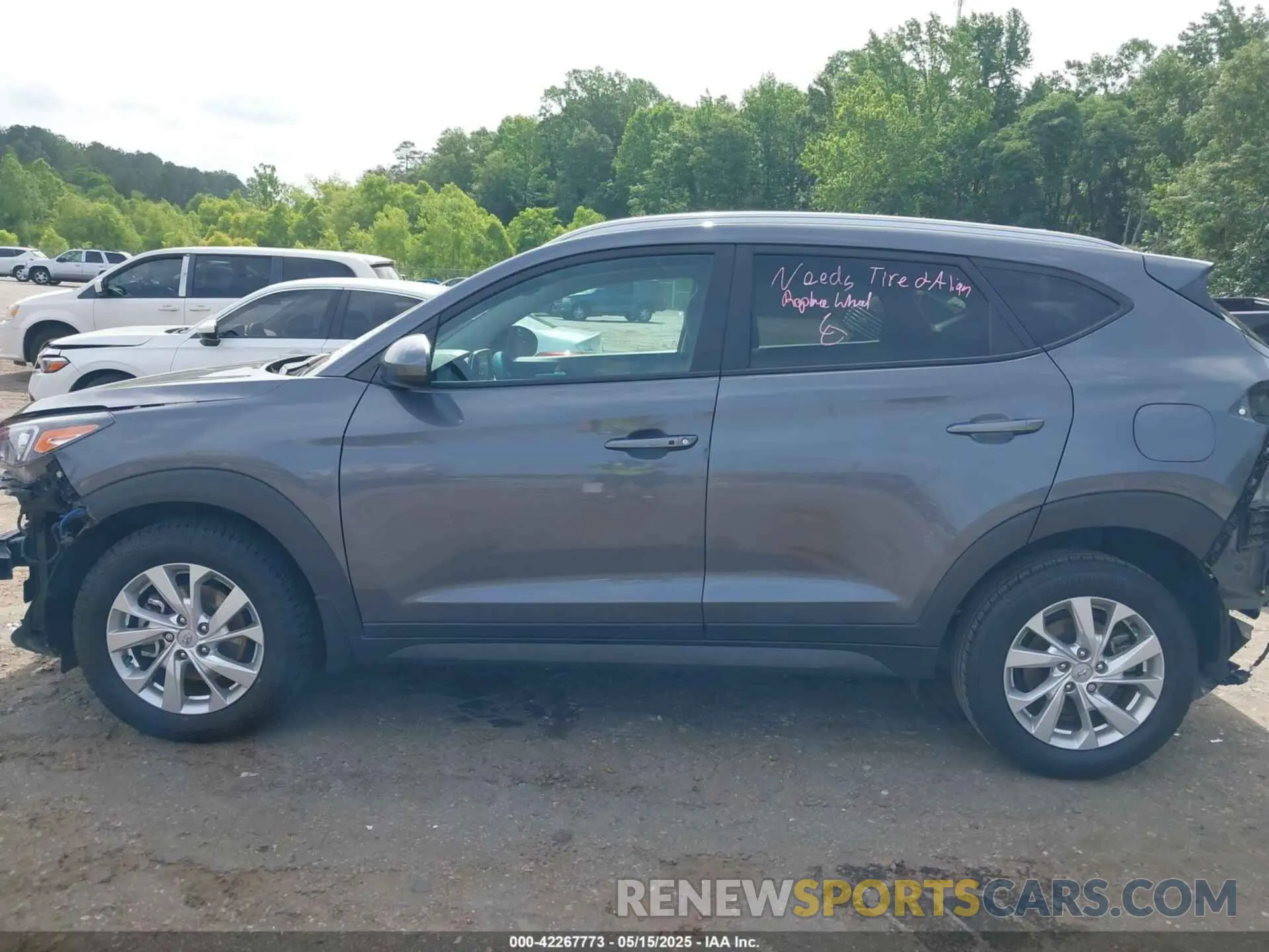15 Photograph of a damaged car KM8J33A47MU326113 HYUNDAI TUCSON 2021