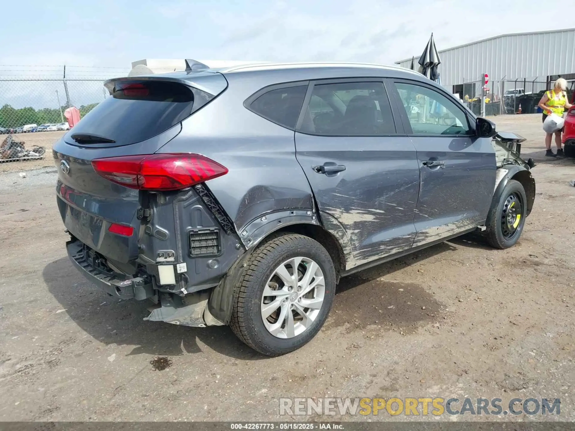 4 Photograph of a damaged car KM8J33A47MU326113 HYUNDAI TUCSON 2021