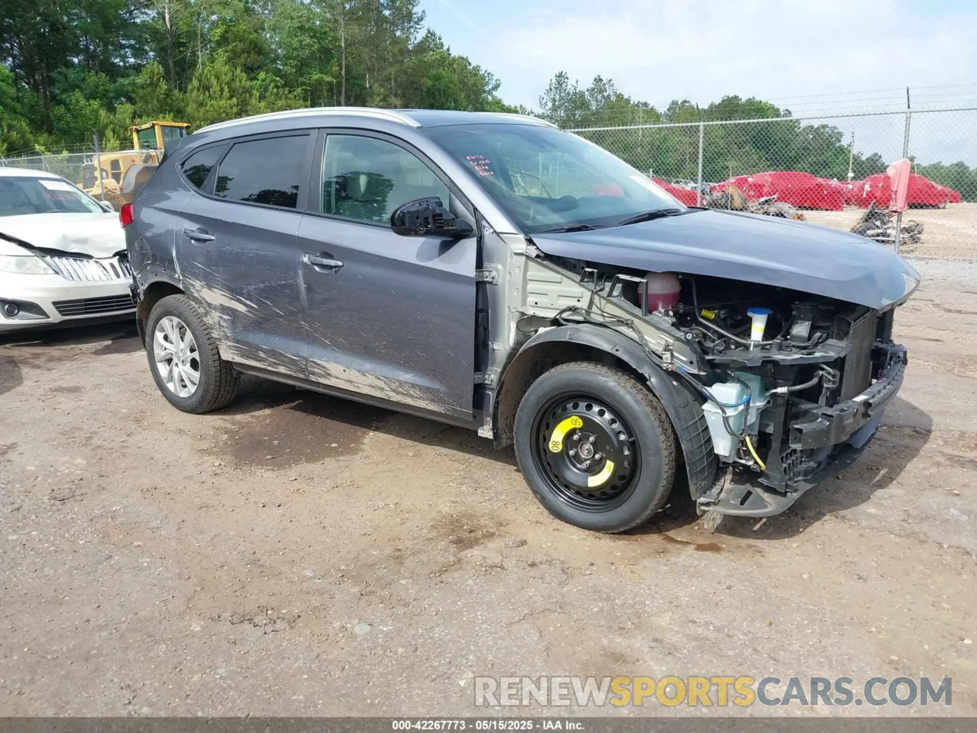 6 Photograph of a damaged car KM8J33A47MU326113 HYUNDAI TUCSON 2021