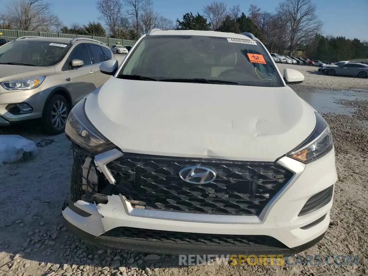 5 Photograph of a damaged car KM8J33A47MU331070 HYUNDAI TUCSON 2021