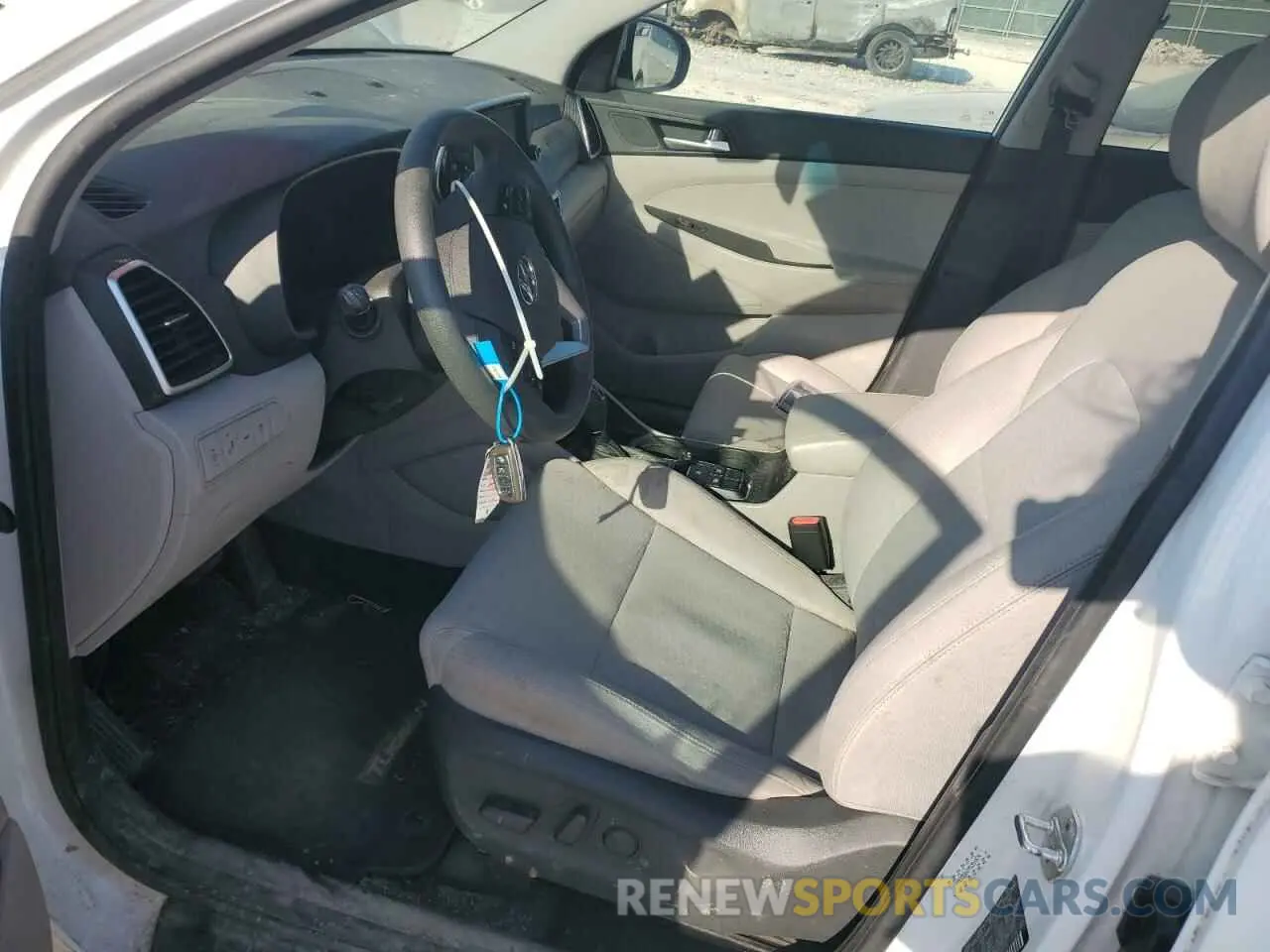 7 Photograph of a damaged car KM8J33A47MU331070 HYUNDAI TUCSON 2021