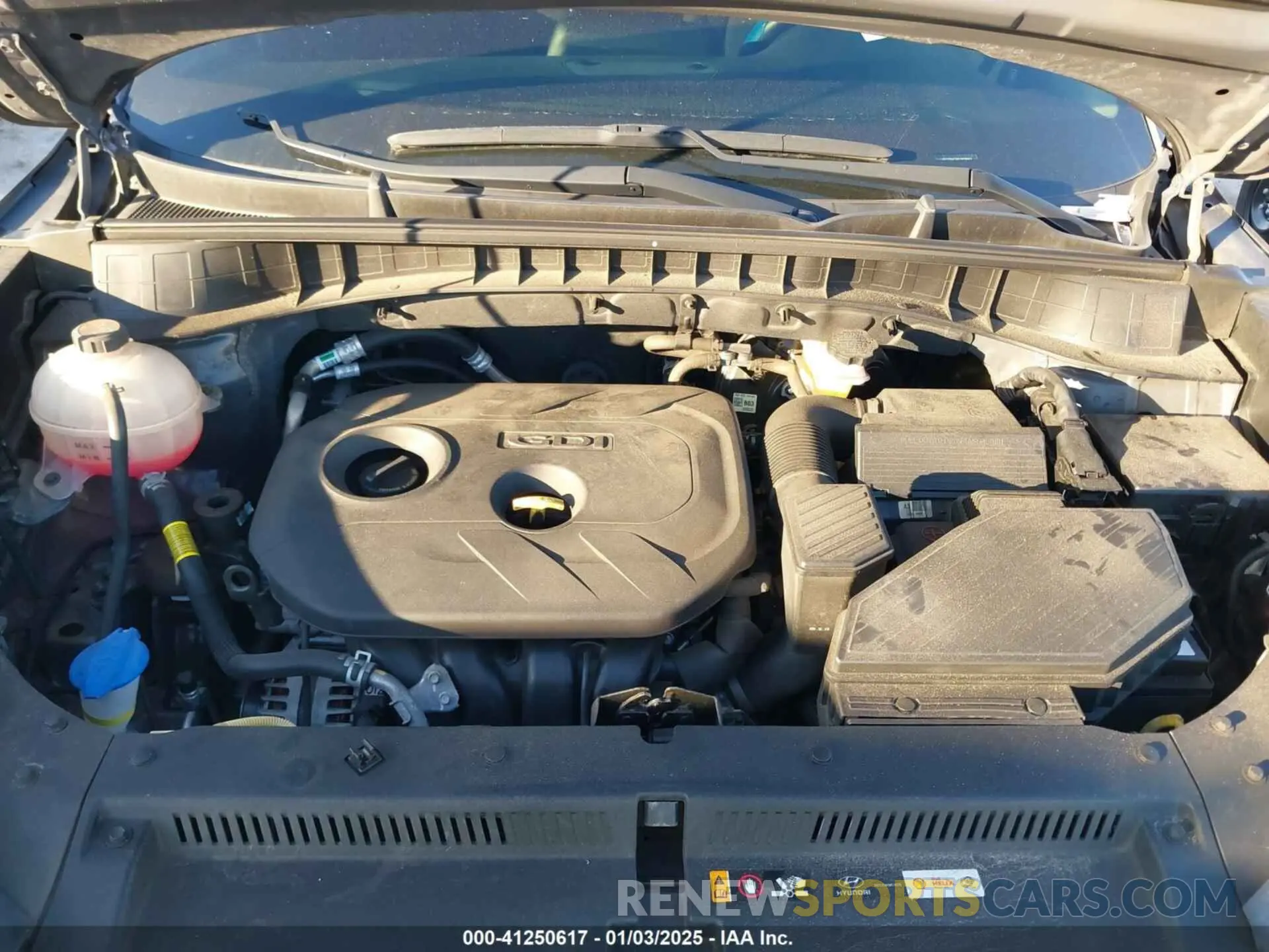 10 Photograph of a damaged car KM8J33A47MU363663 HYUNDAI TUCSON 2021