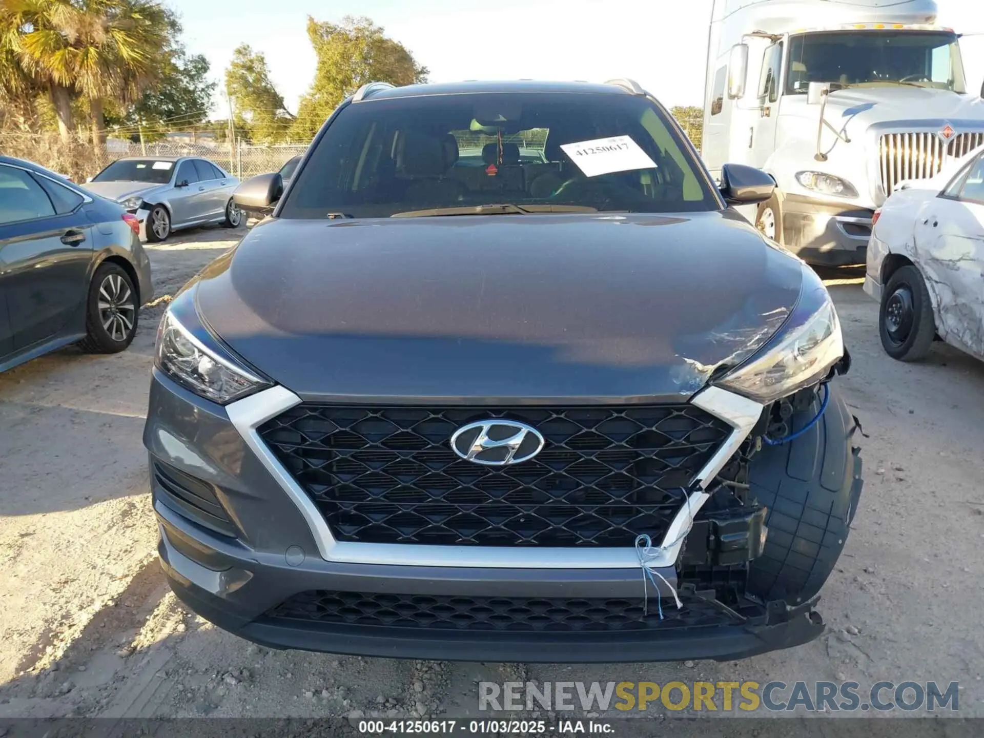 12 Photograph of a damaged car KM8J33A47MU363663 HYUNDAI TUCSON 2021