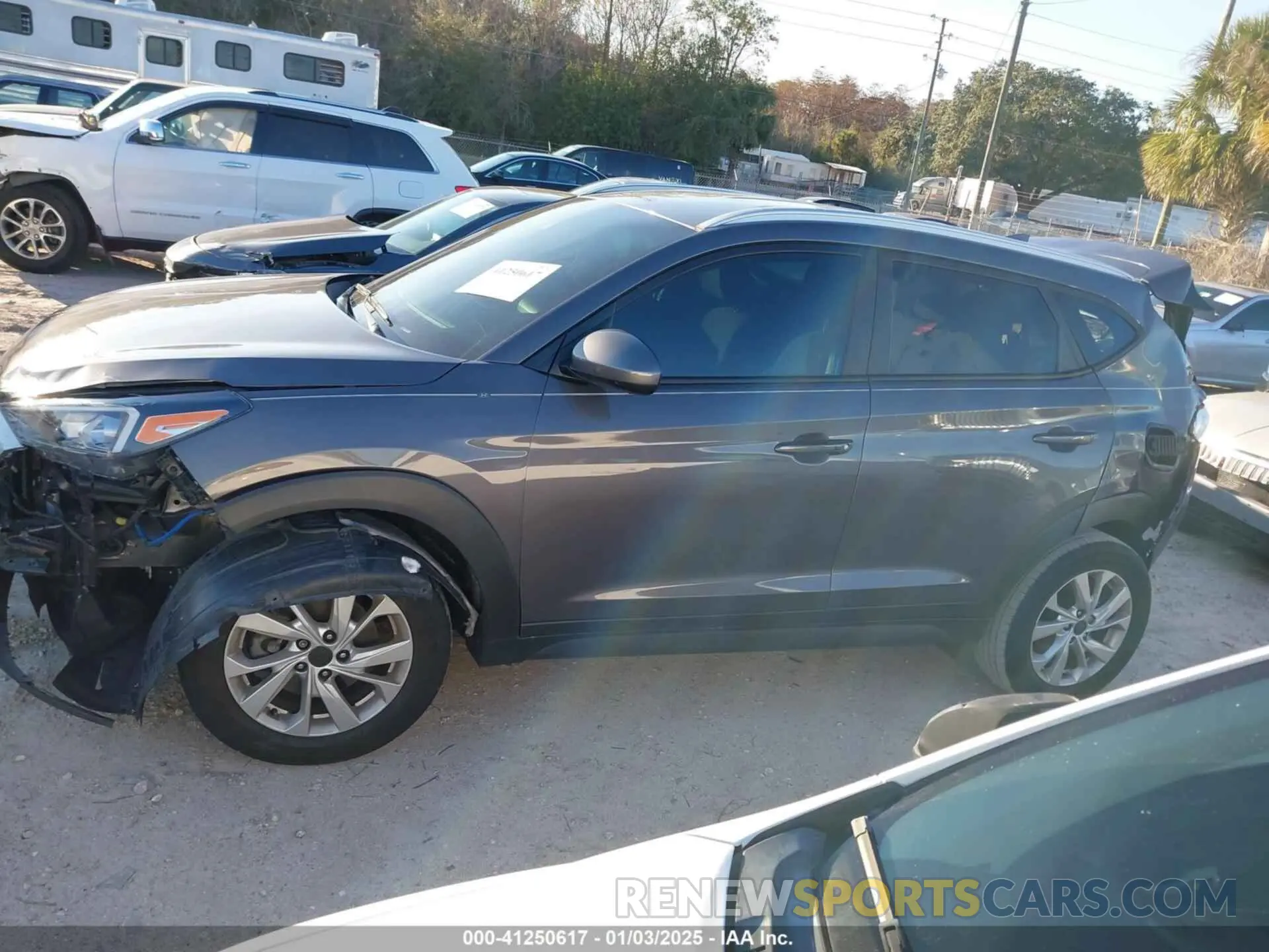 14 Photograph of a damaged car KM8J33A47MU363663 HYUNDAI TUCSON 2021