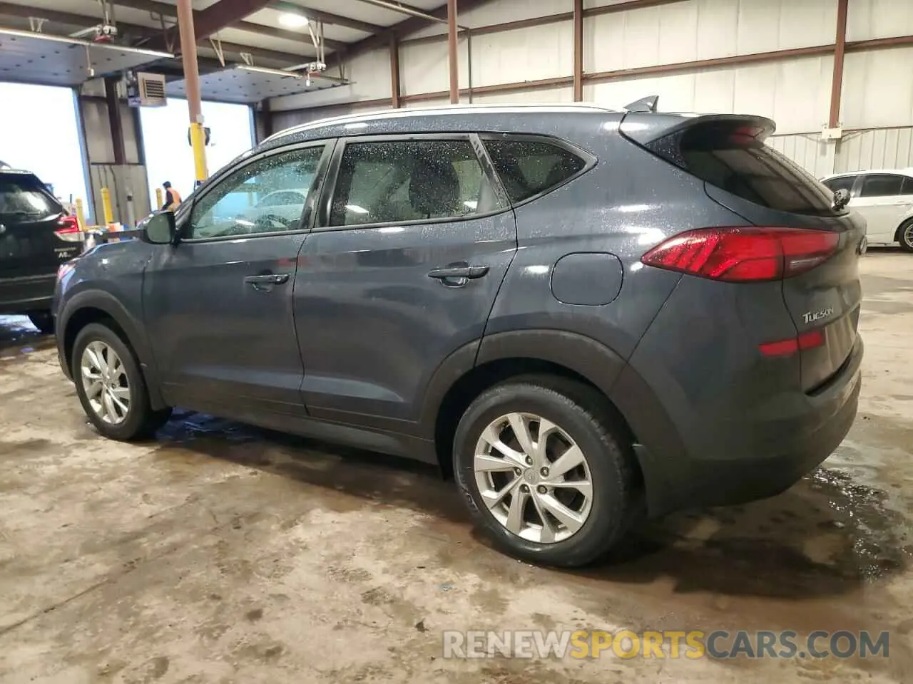2 Photograph of a damaged car KM8J33A47MU364781 HYUNDAI TUCSON 2021