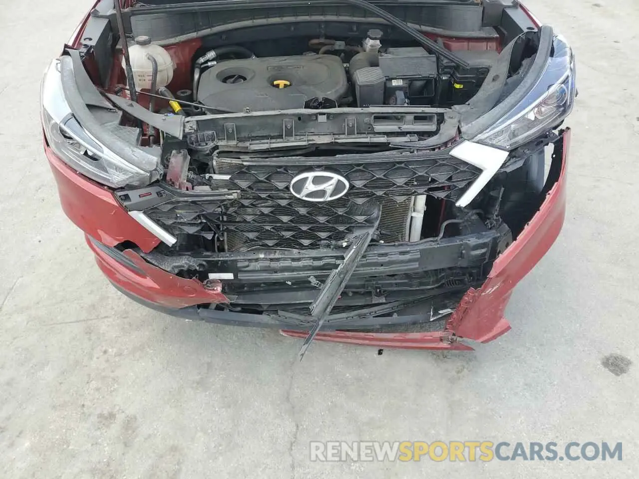 12 Photograph of a damaged car KM8J33A47MU401974 HYUNDAI TUCSON 2021