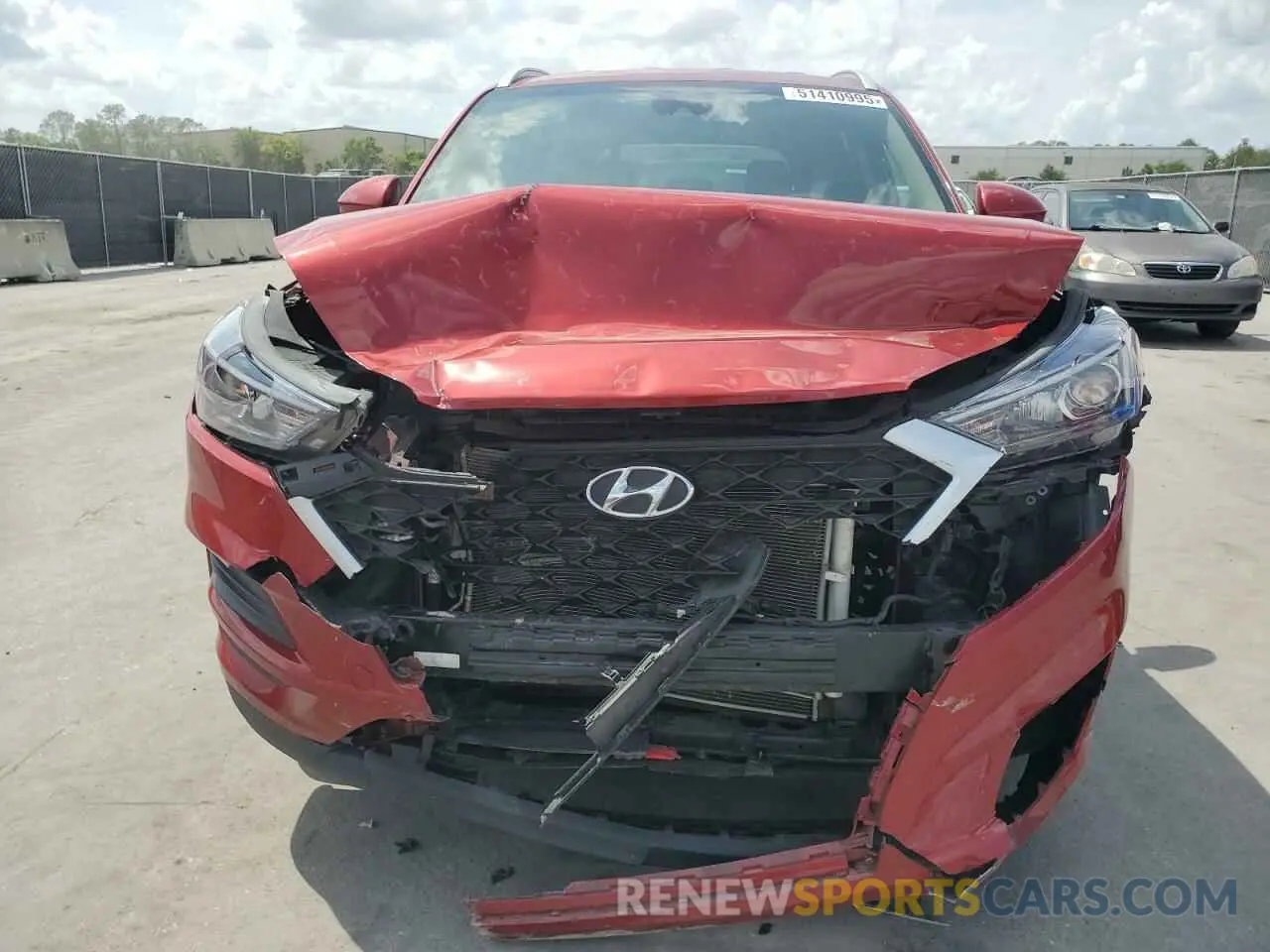 5 Photograph of a damaged car KM8J33A47MU401974 HYUNDAI TUCSON 2021