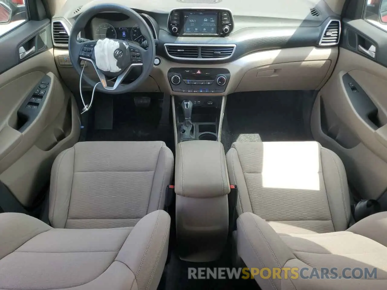 8 Photograph of a damaged car KM8J33A47MU401974 HYUNDAI TUCSON 2021