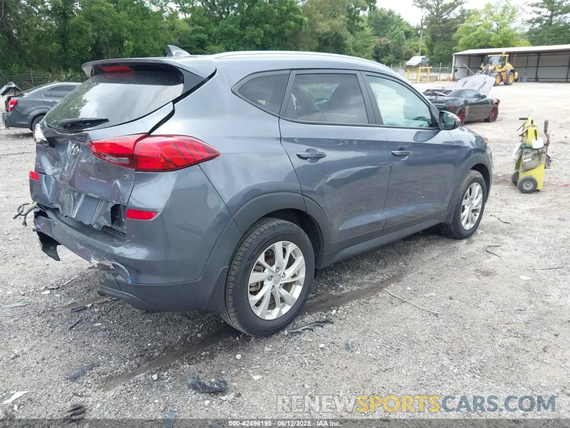 4 Photograph of a damaged car KM8J33A48MU294482 HYUNDAI TUCSON 2021