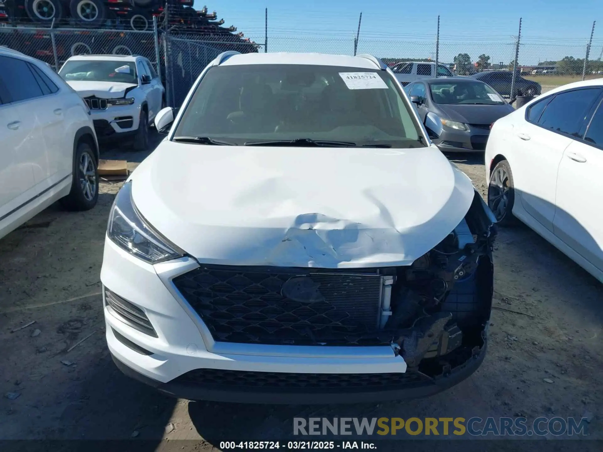 12 Photograph of a damaged car KM8J33A48MU361758 HYUNDAI TUCSON 2021