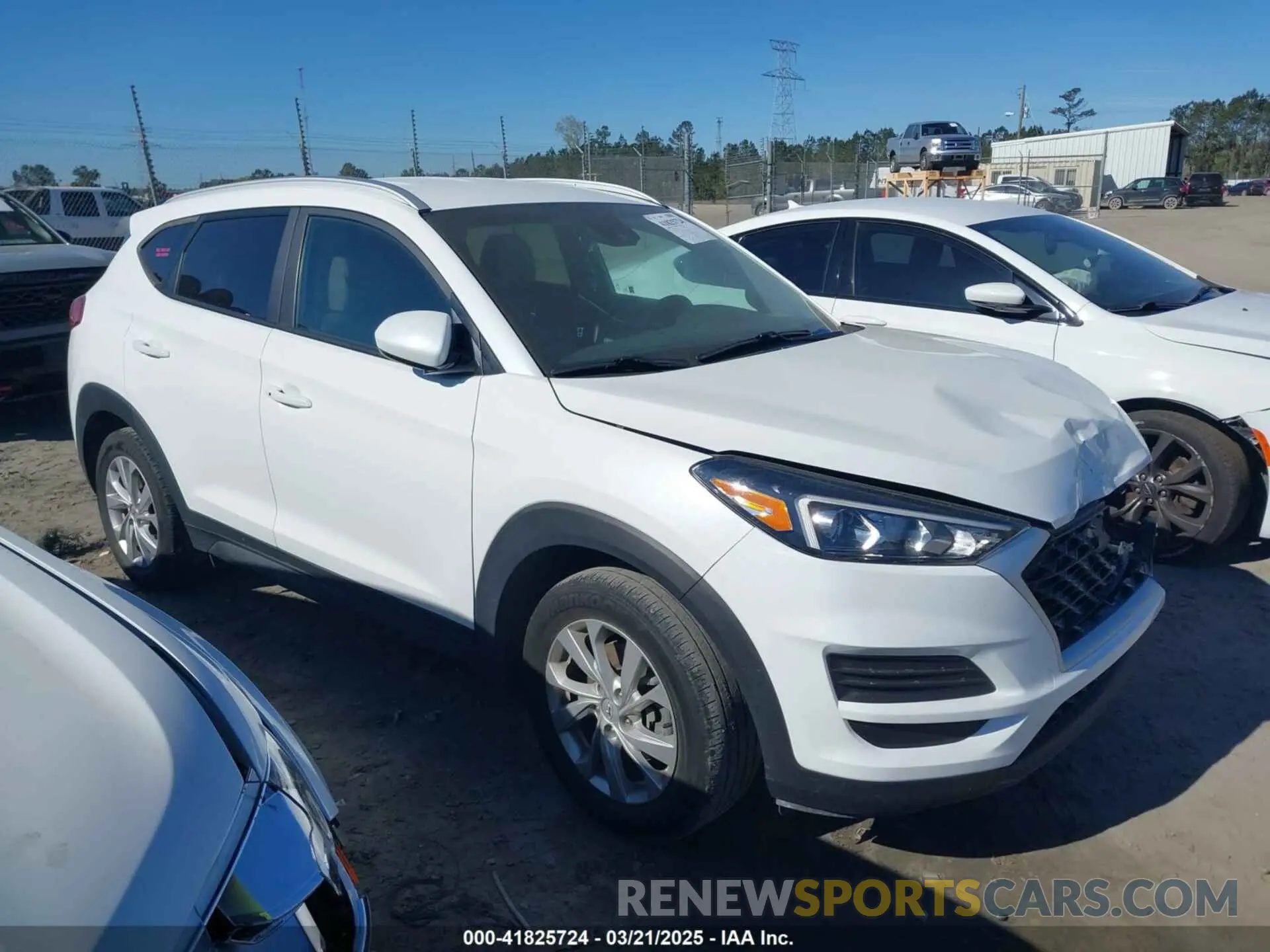 13 Photograph of a damaged car KM8J33A48MU361758 HYUNDAI TUCSON 2021