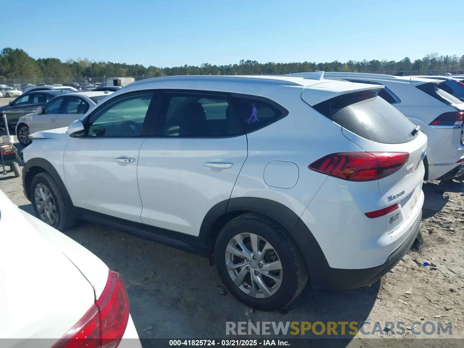 14 Photograph of a damaged car KM8J33A48MU361758 HYUNDAI TUCSON 2021