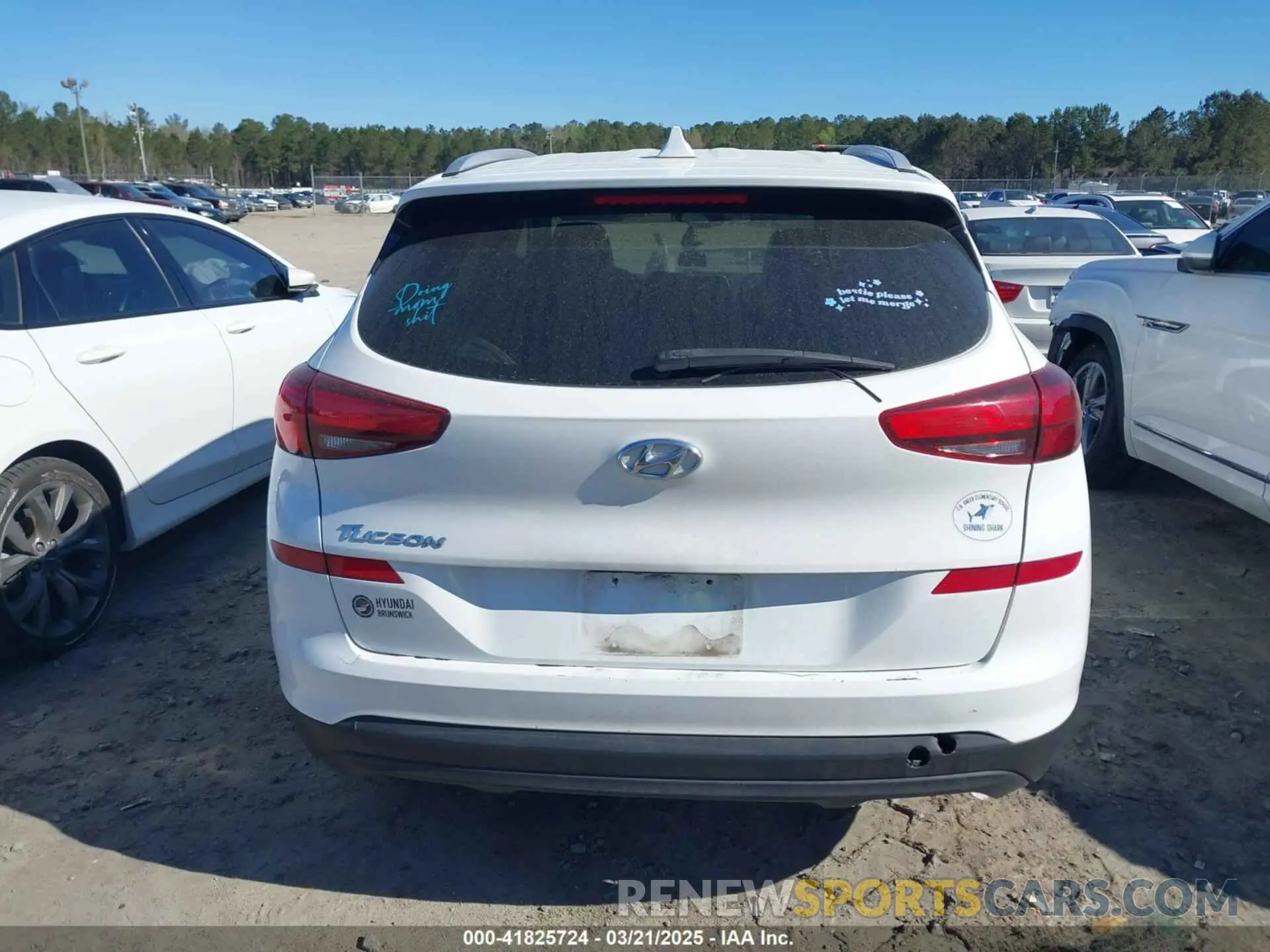 16 Photograph of a damaged car KM8J33A48MU361758 HYUNDAI TUCSON 2021