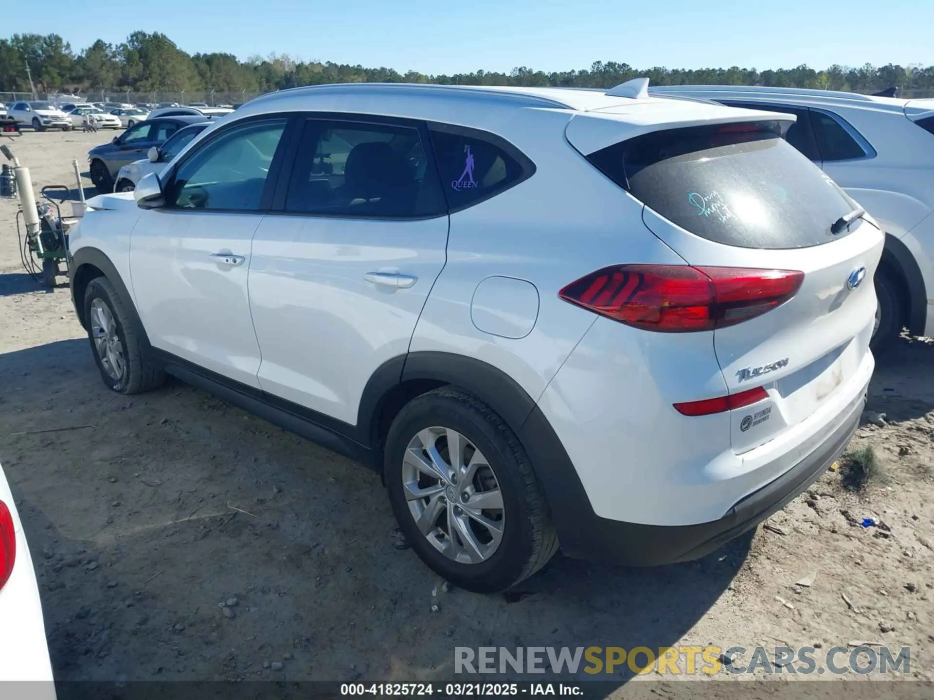 3 Photograph of a damaged car KM8J33A48MU361758 HYUNDAI TUCSON 2021