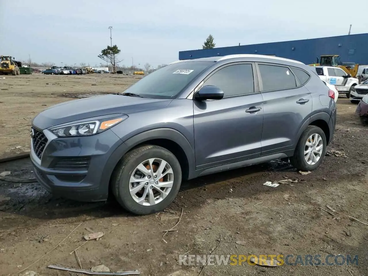 1 Photograph of a damaged car KM8J33A48MU400896 HYUNDAI TUCSON 2021