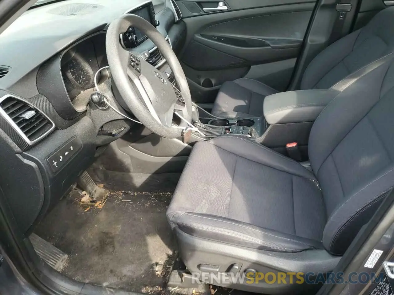 7 Photograph of a damaged car KM8J33A48MU400896 HYUNDAI TUCSON 2021