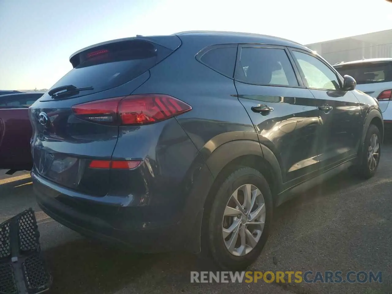 3 Photograph of a damaged car KM8J33A49MU292675 HYUNDAI TUCSON 2021
