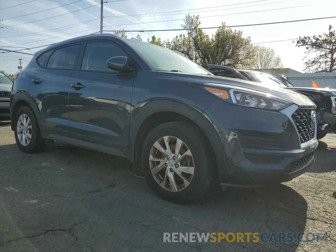 4 Photograph of a damaged car KM8J33A49MU292675 HYUNDAI TUCSON 2021