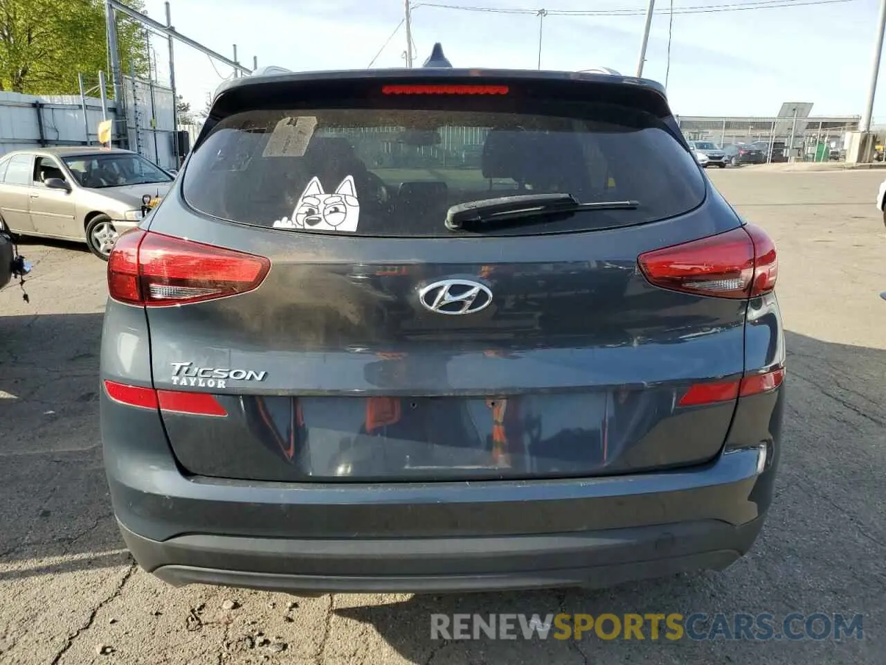 6 Photograph of a damaged car KM8J33A49MU292675 HYUNDAI TUCSON 2021