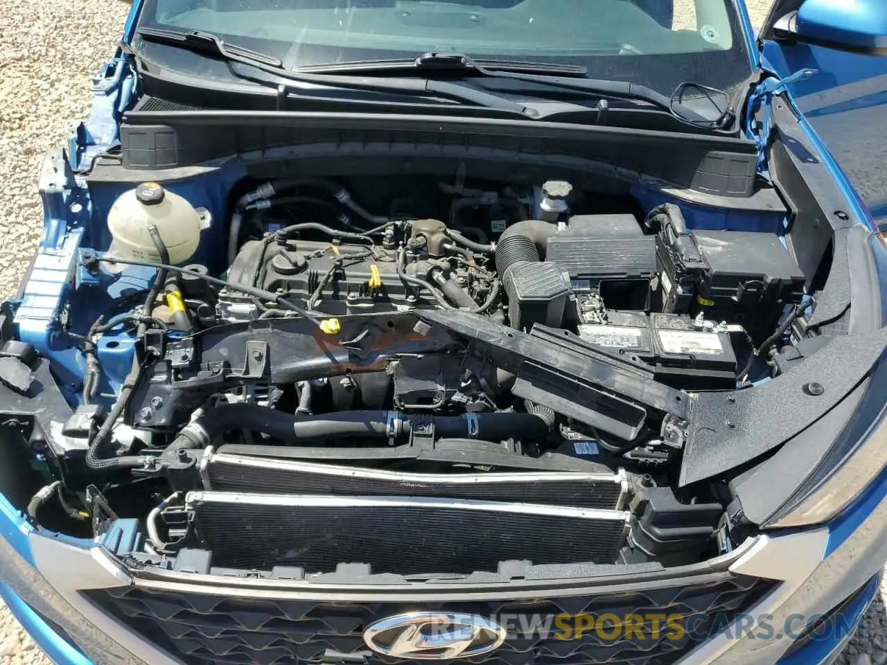 11 Photograph of a damaged car KM8J33A49MU302492 HYUNDAI TUCSON 2021