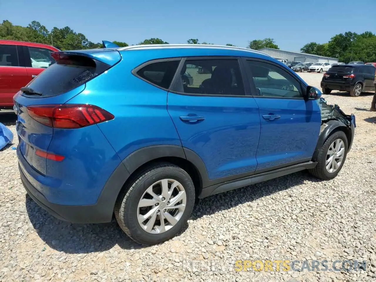 3 Photograph of a damaged car KM8J33A49MU302492 HYUNDAI TUCSON 2021