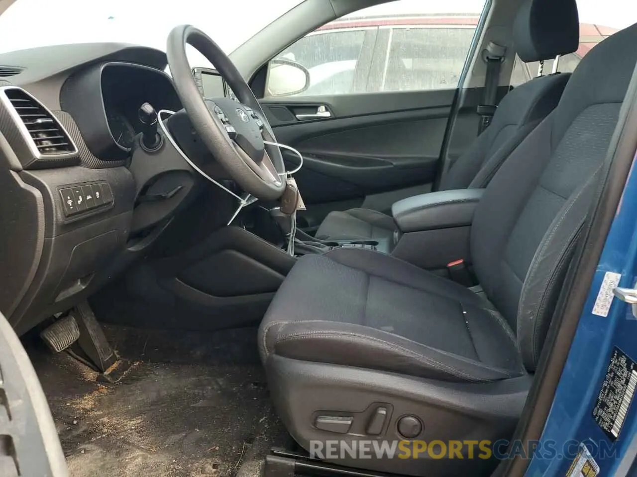 7 Photograph of a damaged car KM8J33A49MU302492 HYUNDAI TUCSON 2021