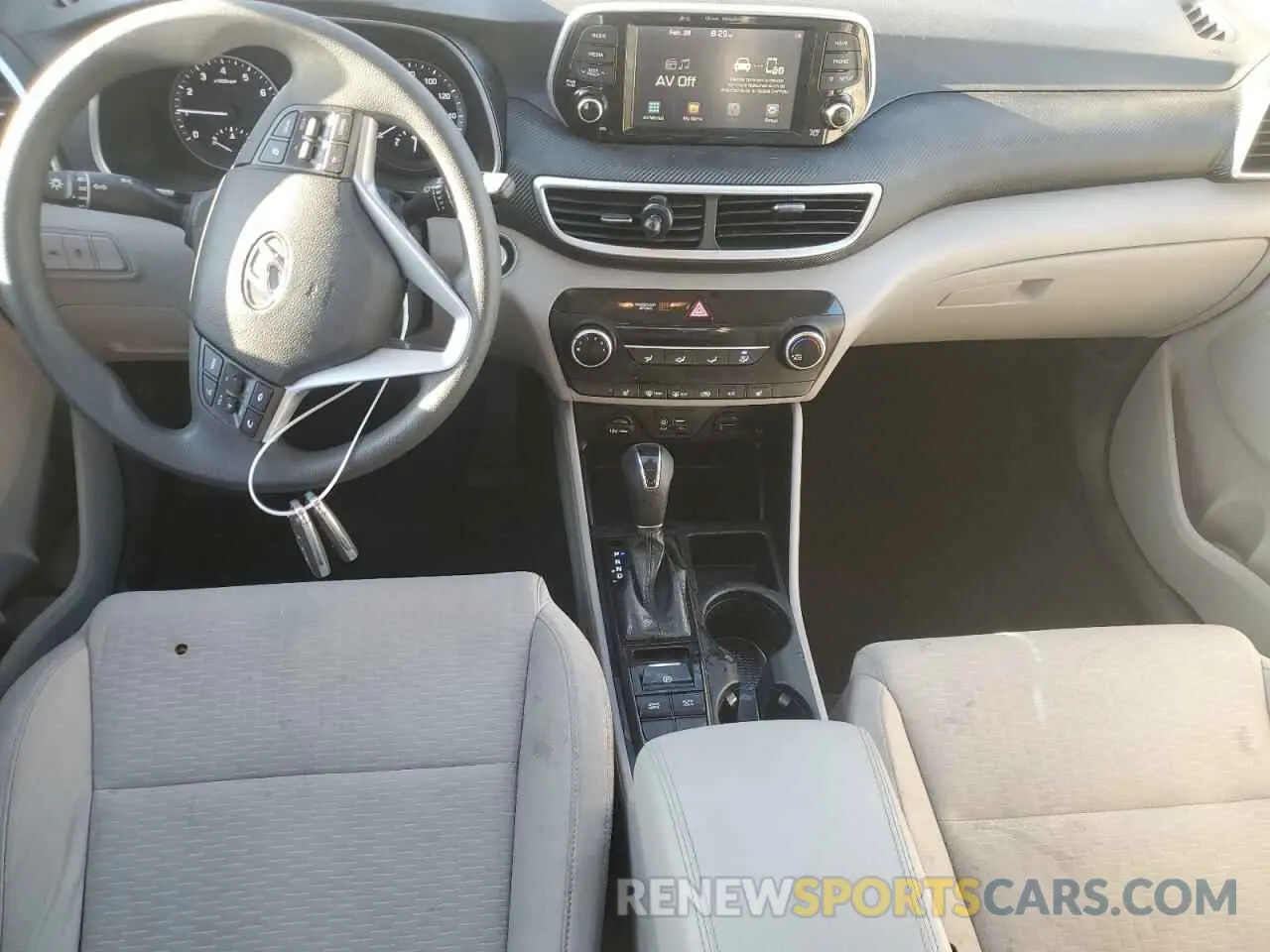 8 Photograph of a damaged car KM8J33A49MU353247 HYUNDAI TUCSON 2021