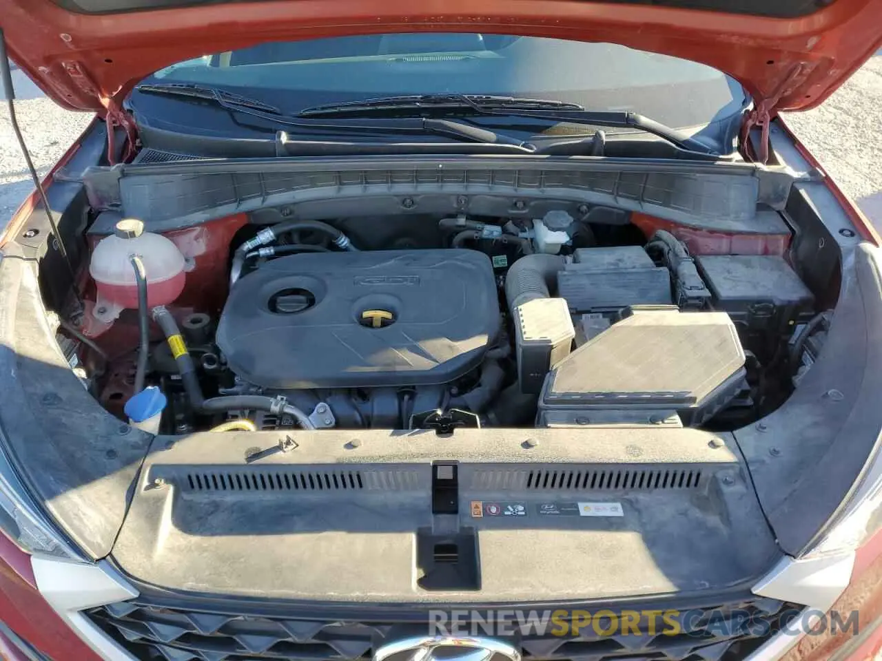11 Photograph of a damaged car KM8J33A49MU382599 HYUNDAI TUCSON 2021